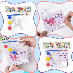 Valentine classroom gift set promotes color play and social sharing.