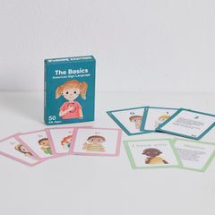 Springtime Education ASL flash cards large colorful cards for easy learning.