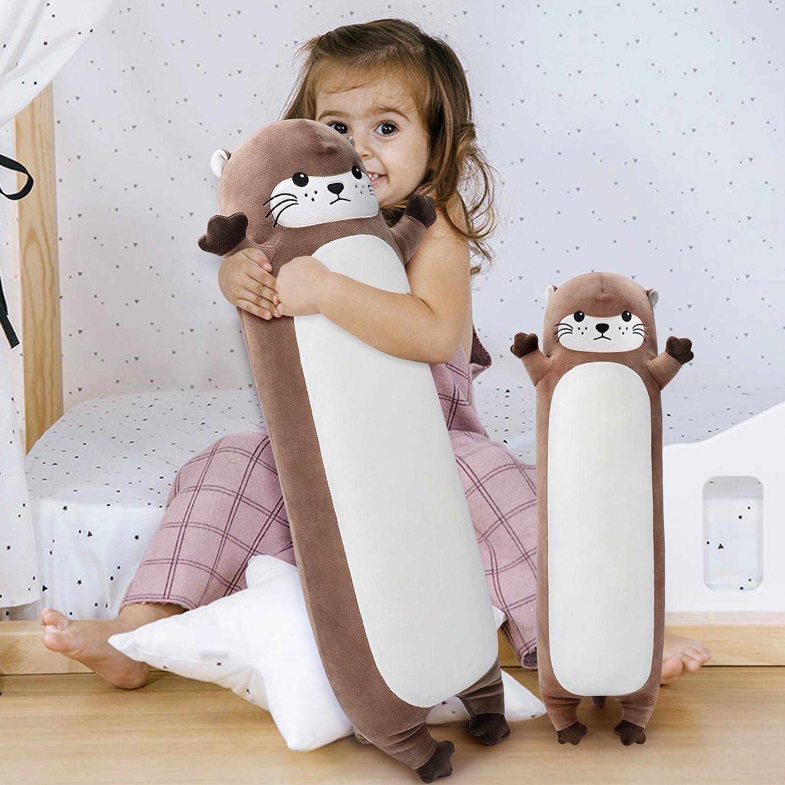 Sprinqdawin otter plush gift-ready idea for celebrations.