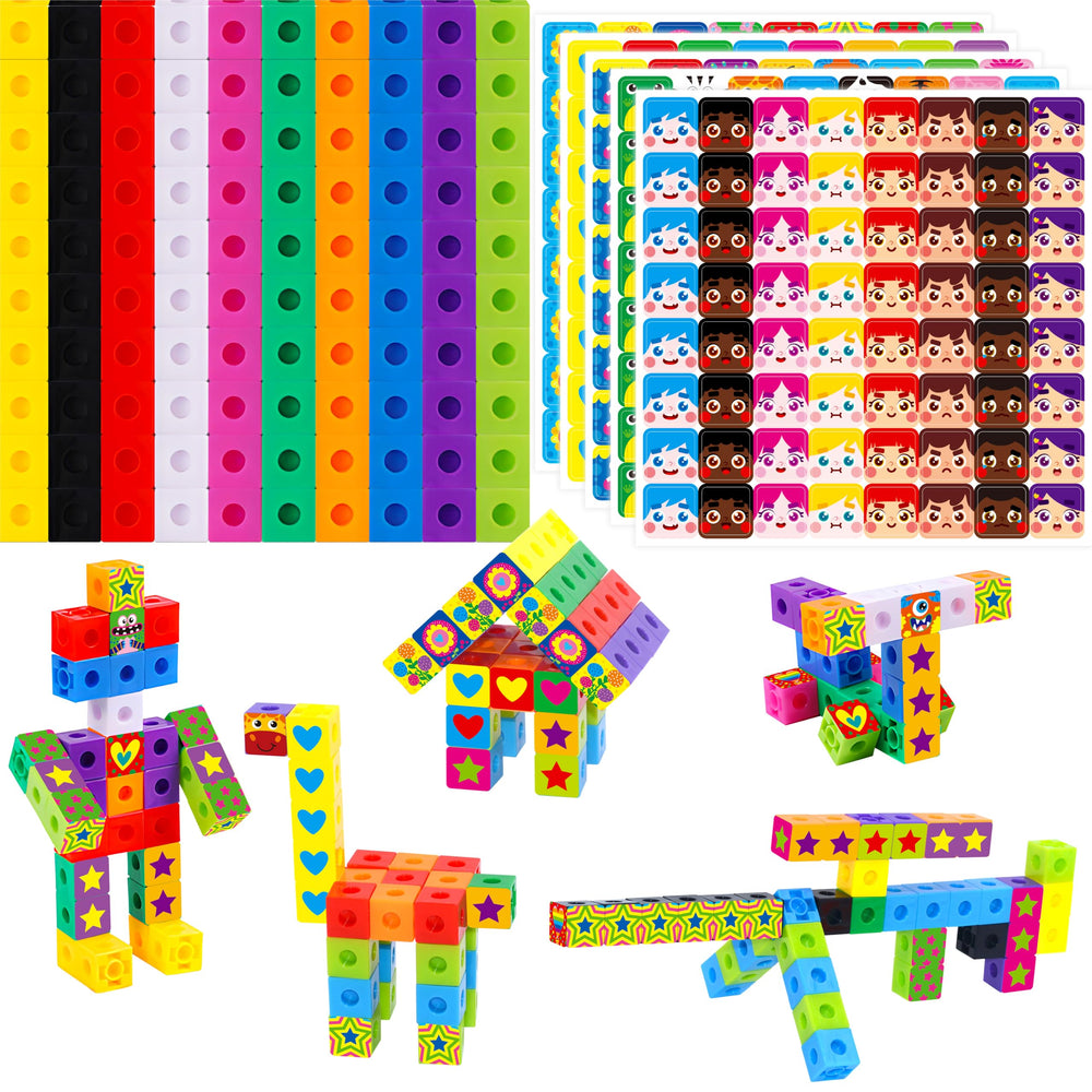 SpriteGru 100 math cubes for early math learning and hands-on counting.