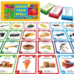 SpriteGru 270-card spelling set for kids with vivid visuals.