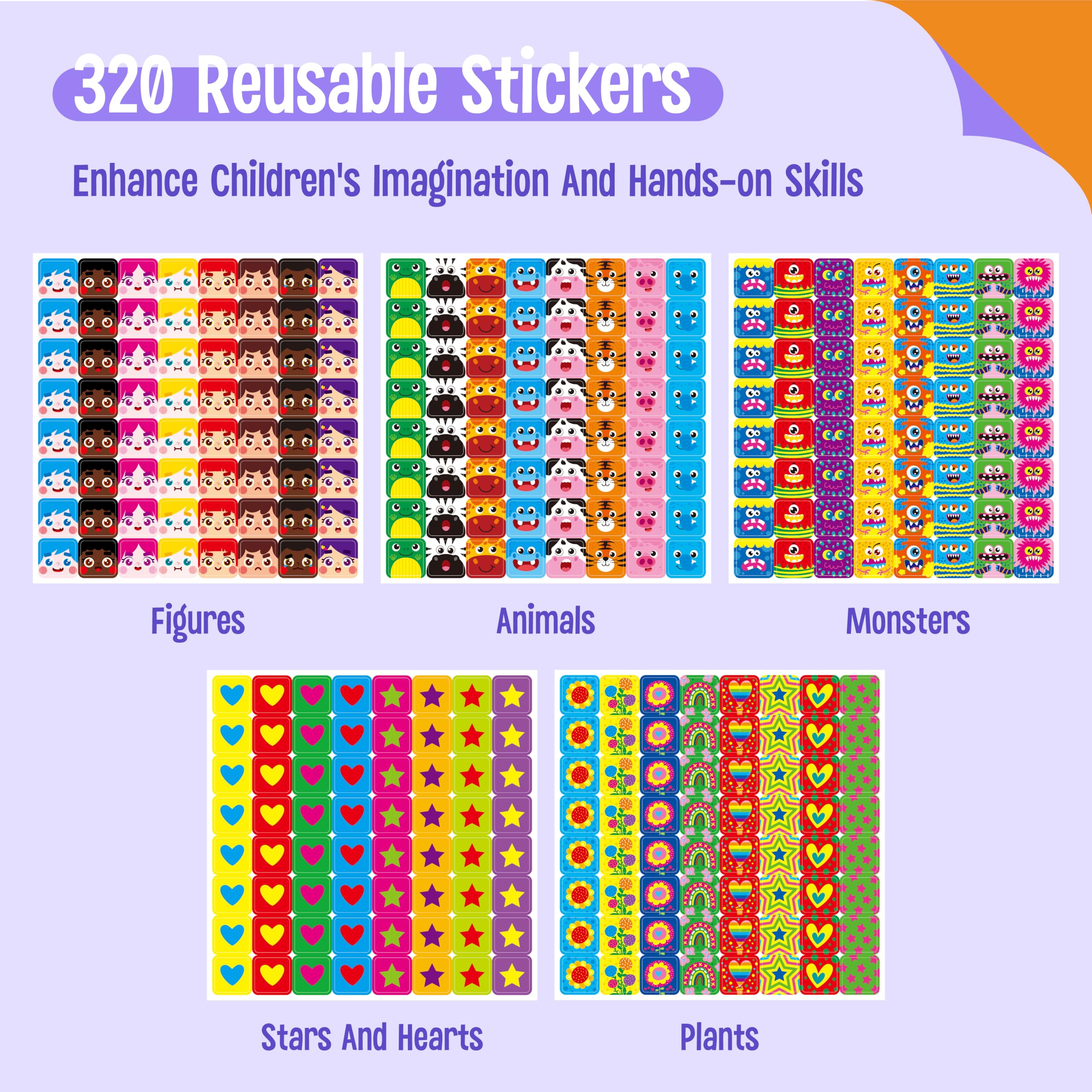 SpriteGru 320 sticker pack boosts creativity and engagement in math play.