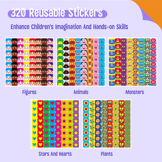SpriteGru 320 sticker pack boosts creativity and engagement in math play.