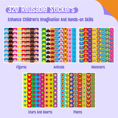 SpriteGru 320 sticker pack boosts creativity and engagement in math play.