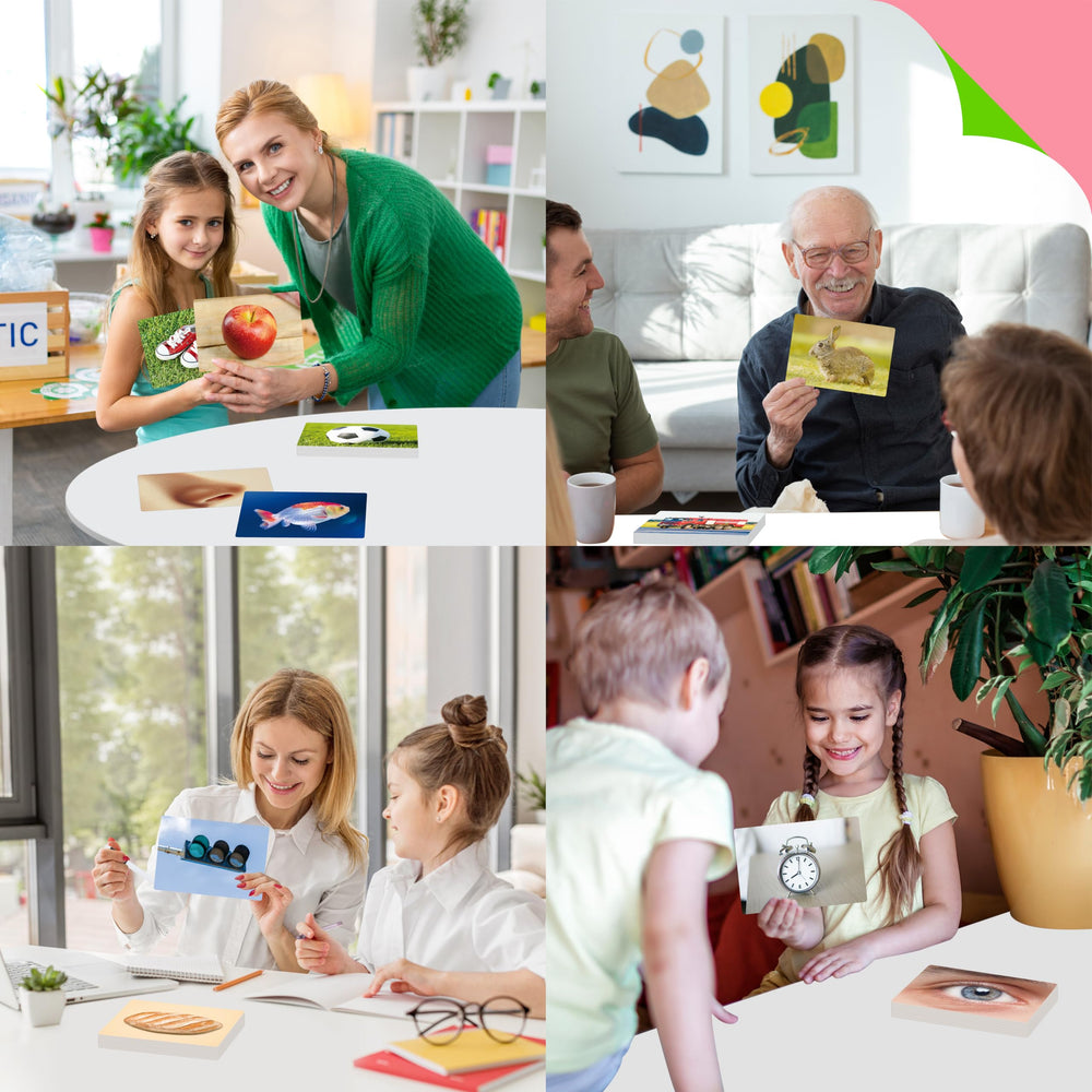SpriteGru 50 noun flashcards classroom resource for education and homeschooling.