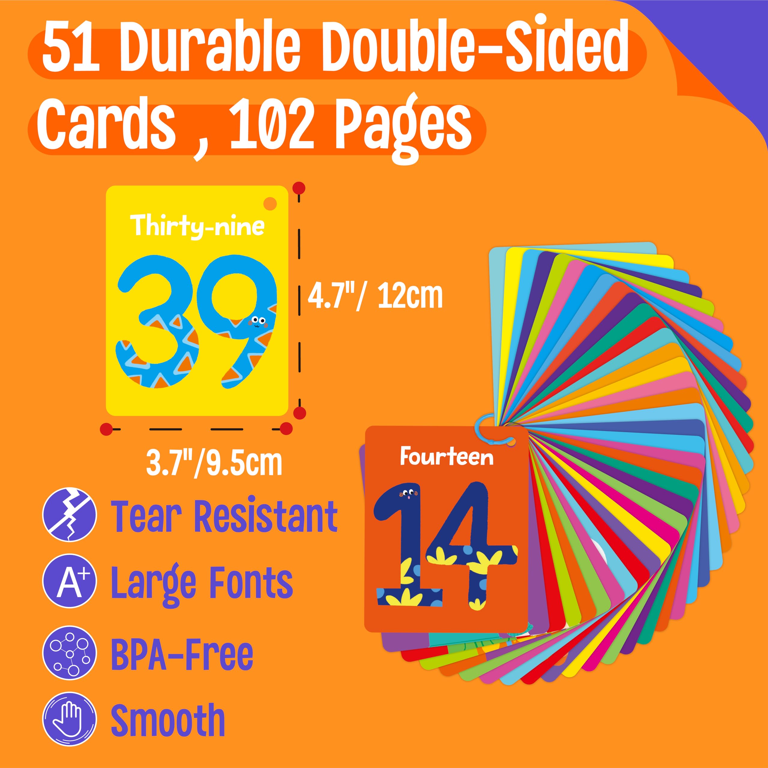 SpriteGru flashcards pattern side pairs visuals with numbers to boost recognition.