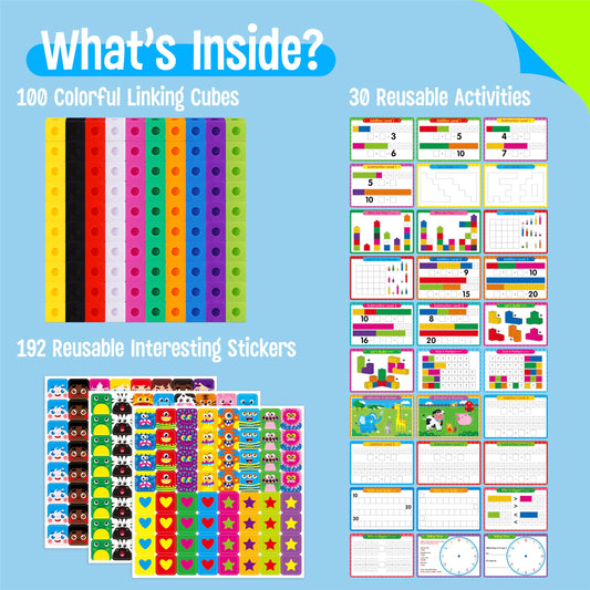 SpriteGru Activity Cards: 15 double-sided challenges to boost early-number skills
