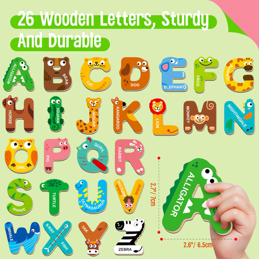 SpriteGru dog-themed magnets on fridge encourage word building during playtime