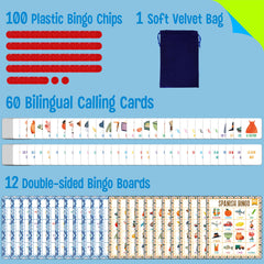 SpriteGru bingo calling tokens for engaging classroom and family play.