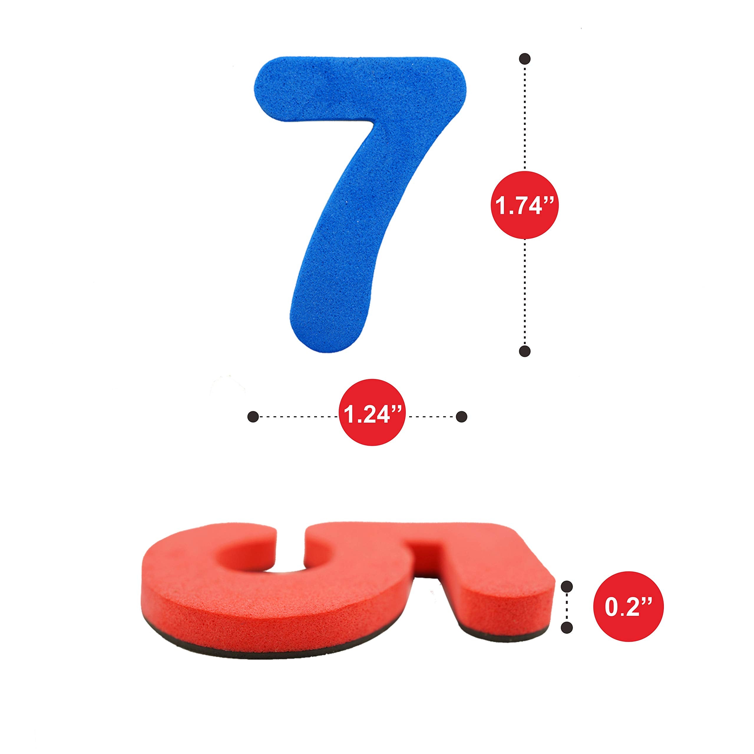 SpriteGru bright color-coded magnets help visual learners distinguish operations.