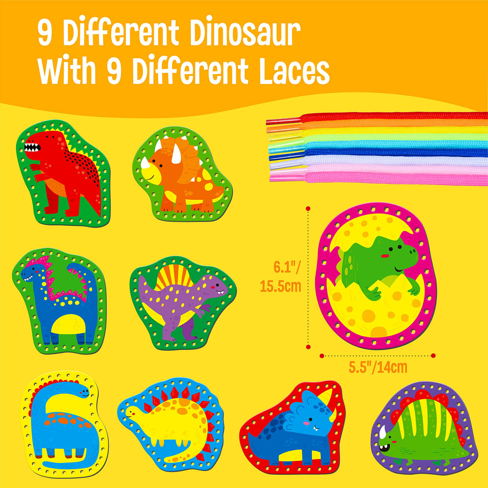 SpriteGru lacing card Triceratops supports color matching and focus.