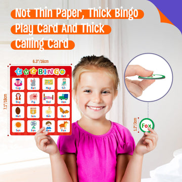 SpriteGru Double-Sided Bingo Boards offering versatile learning with letters and CVC words