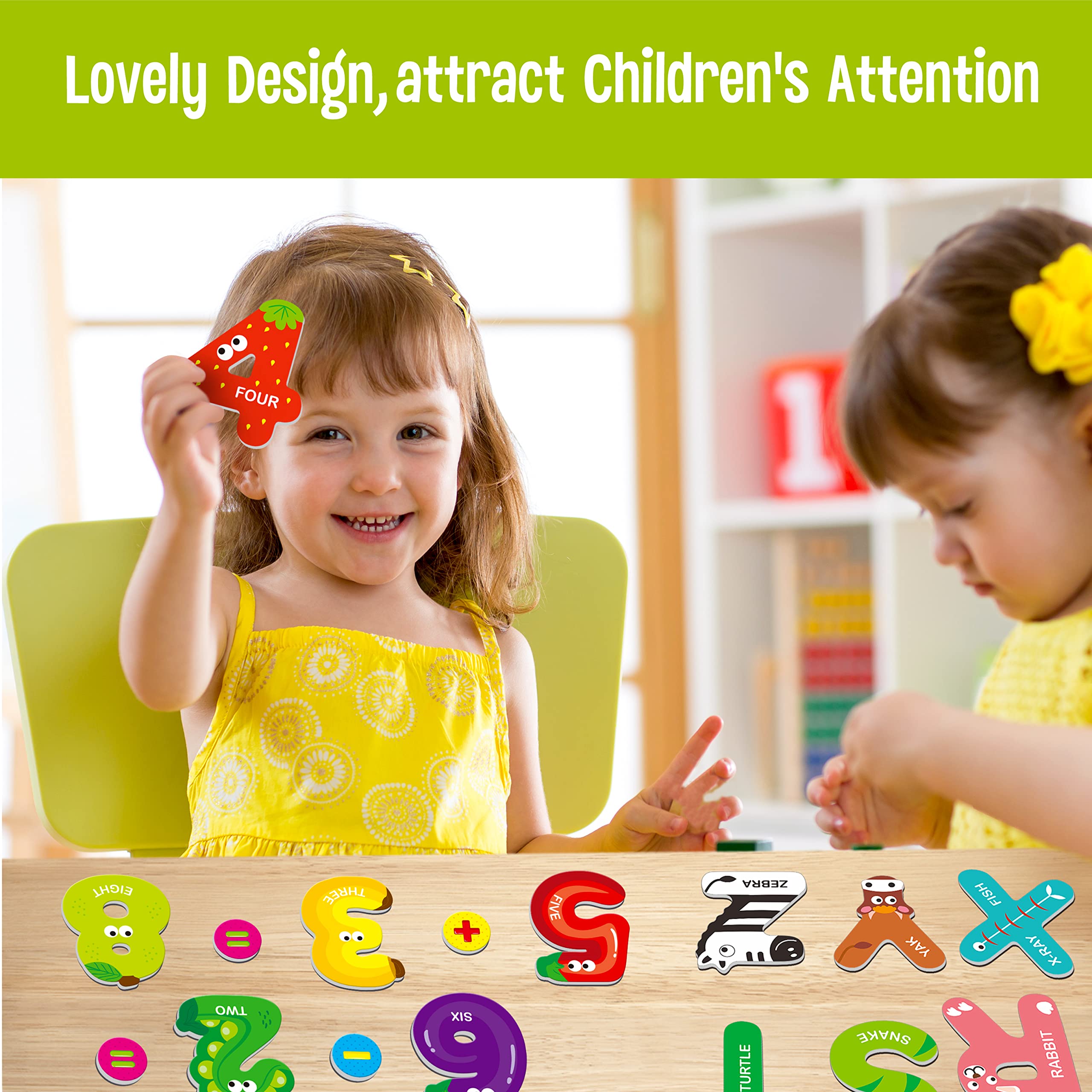 SpriteGru durable cardboard letters built to last through playtime