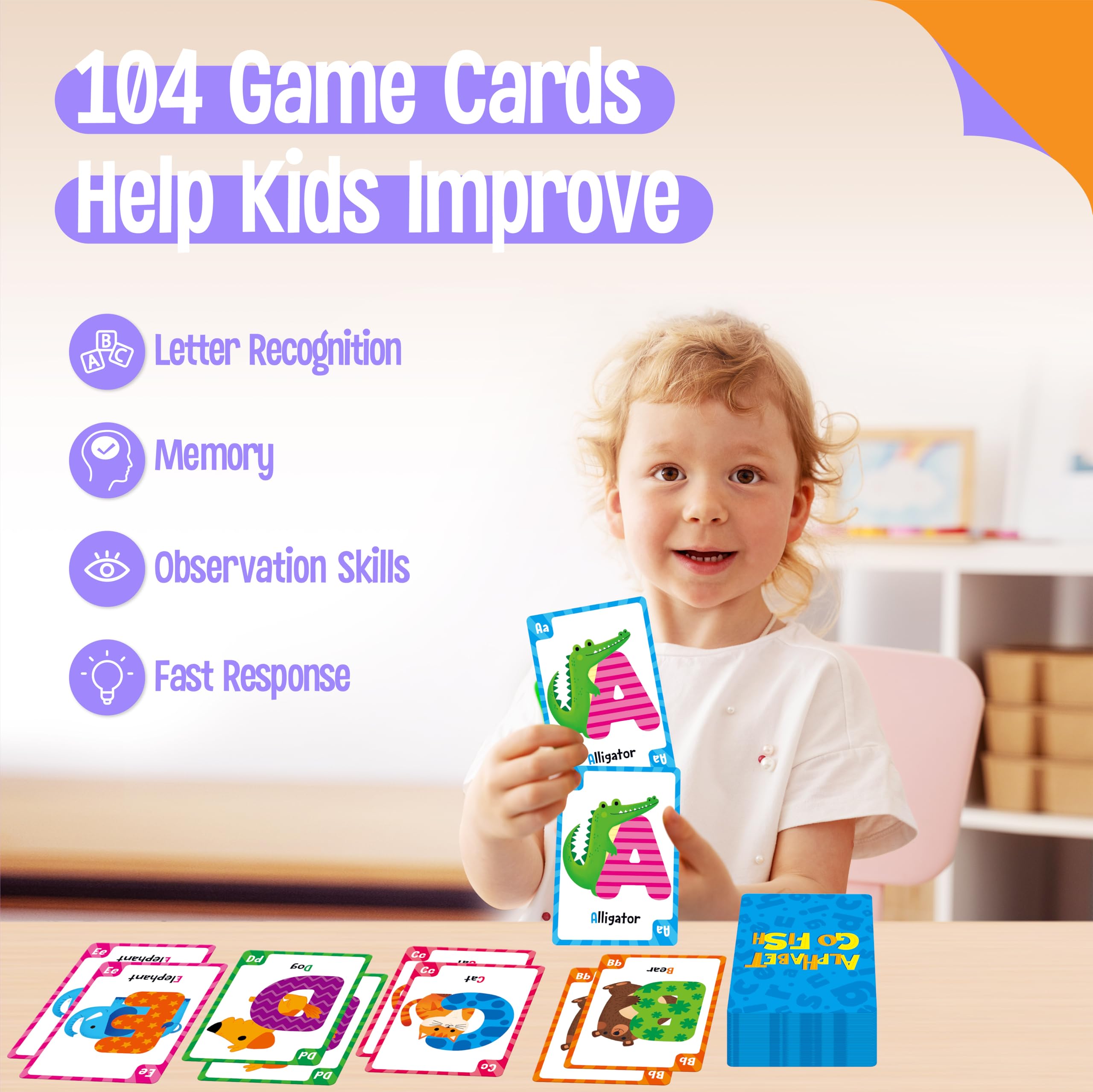 SpriteGru durable laminated cards stand up to classroom and home use.