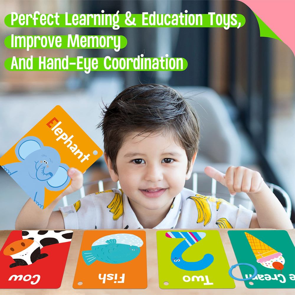 SpriteGru durable, tear-resistant cards endure daily toddler use