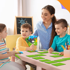 SpriteGru Farm Animal Card Sheep builds memory through head-tail matching