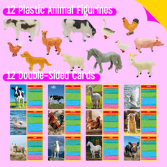 SpriteGru farm figurines cow for colorful, realistic detail that sparks imaginative farm scenes.