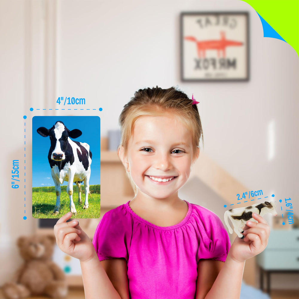 SpriteGru farm figurines dog for interactive pretend play and social storytelling.