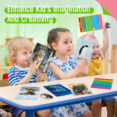 SpriteGru flashcards bundle shows vivid images and quick facts for early learners.