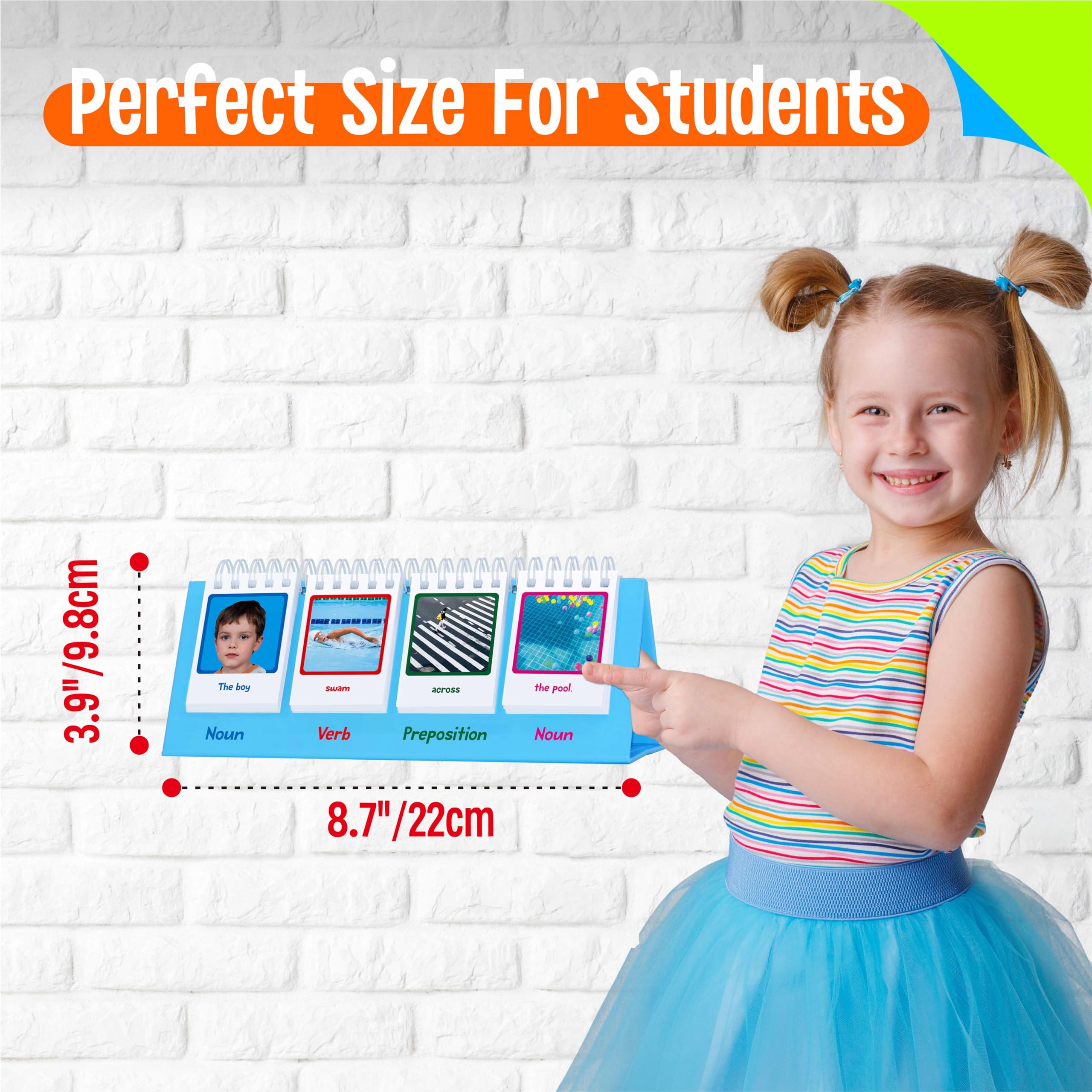 SpriteGru compact desk-size flip chart 87x39 inches for individual learners.