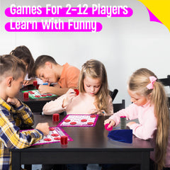 SpriteGru Level 3 green bingo cards designed for beginner readers.