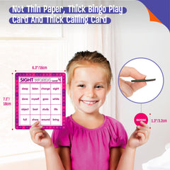 SpriteGru plastic bingo chips for clear word marking in classroom sessions.
