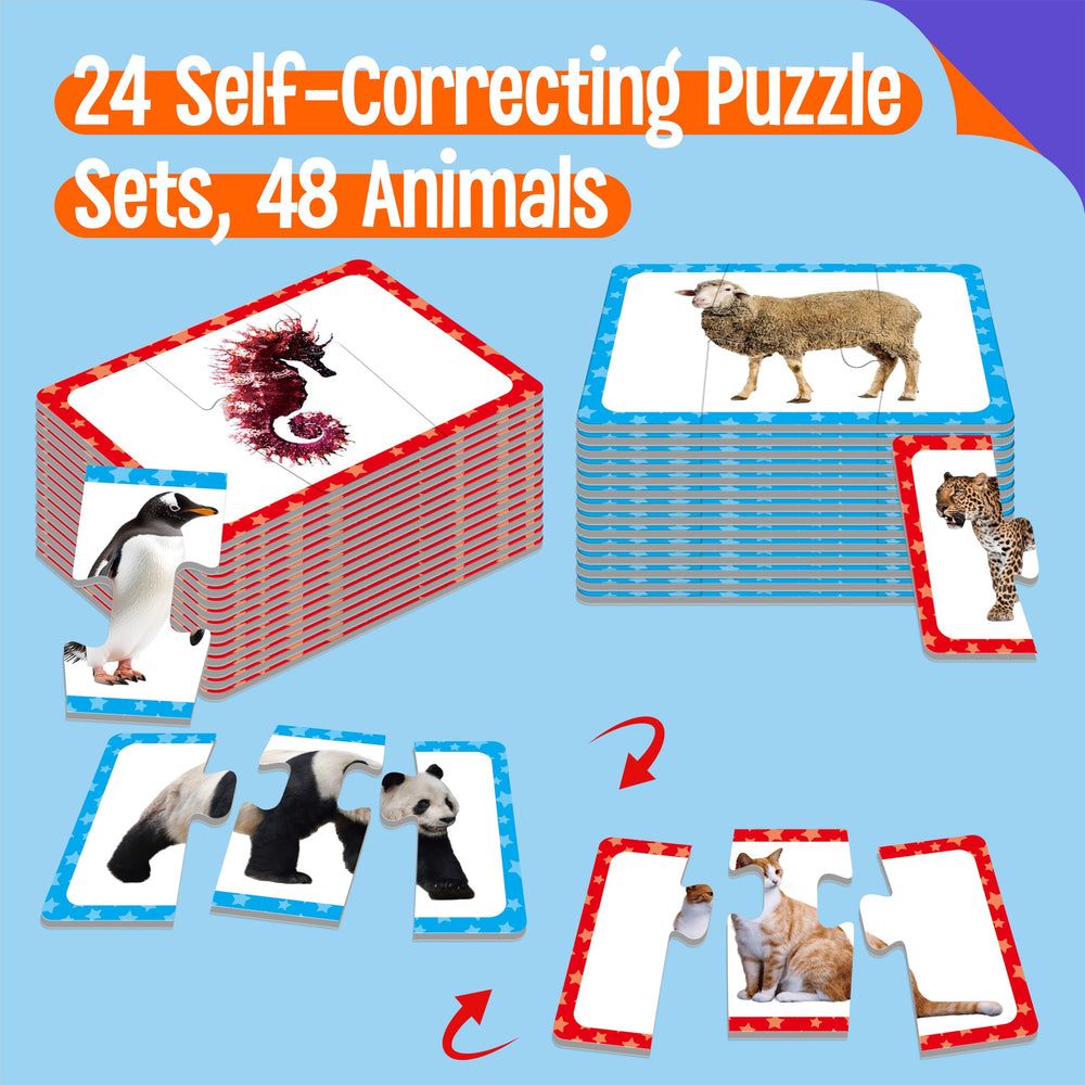 SpriteGru self-correcting puzzle pieces help kids learn matching and independence