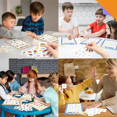 SpriteGru Spanish Bingo Game classroom and home use for vocabulary practice.