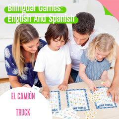 SpriteGru Spanish Bingo Game learning tool makes early education engaging.