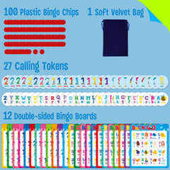 SpriteGru Spanish bingo token with 1.2-inch diameter for easy handling.