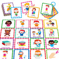 SpriteGru special needs communication cards front cover with clear visuals for daily use