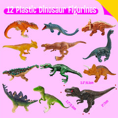 SpriteGru stegosaurs figure with detailed texture for realistic pretend exploration.