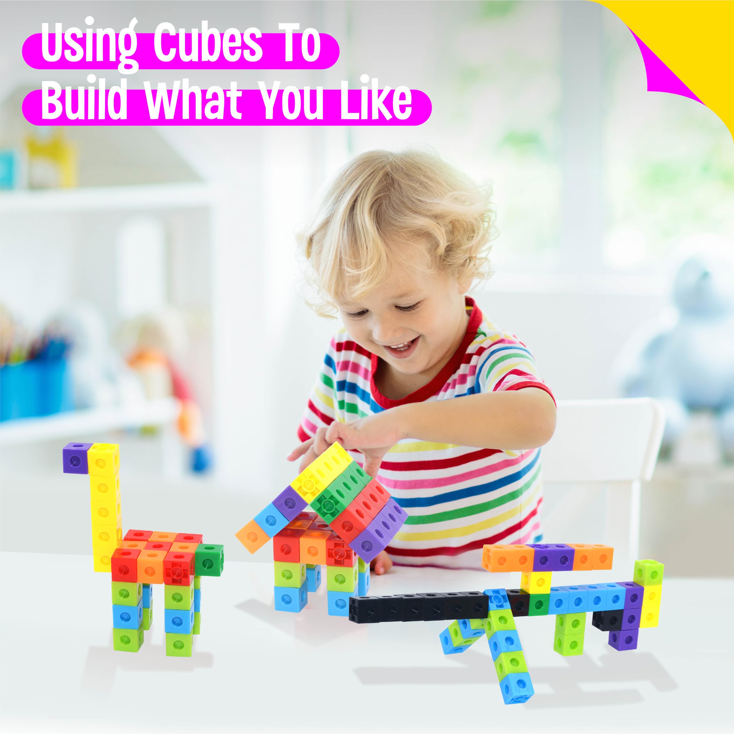 SpriteGru STEM activity cubes invite building and spatial thinking