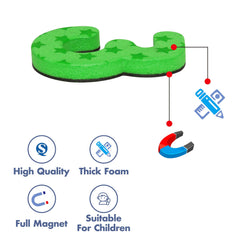 SpriteGru thickened foam magnets are safe, lightweight, and easy to manipulate.