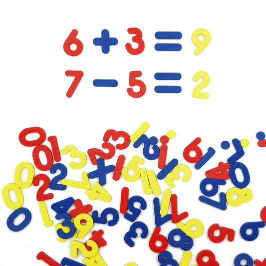 SpriteGru thickened foam magnets: safe, durable math tools with rounded edges for kids.