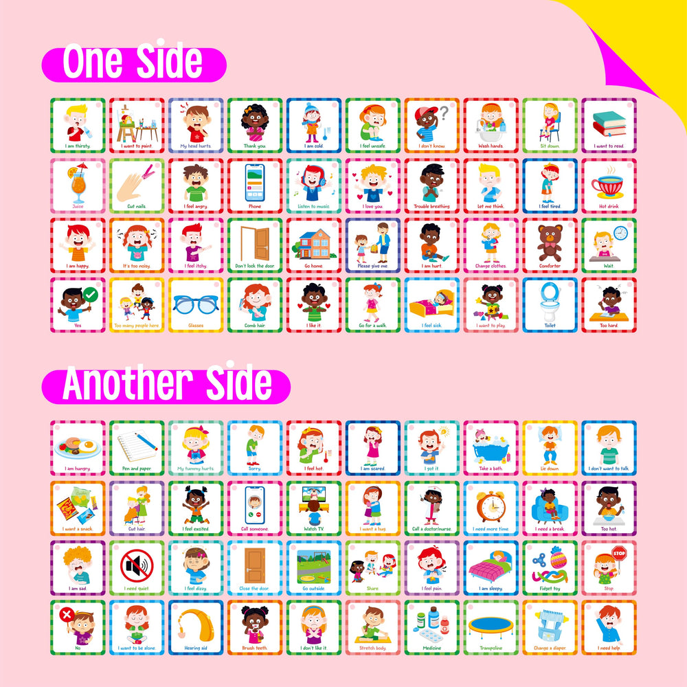 SpriteGru visual aid set highlights 80 essentials for expressing needs and feelings