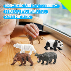 SpriteGru elephant figurine for exploration and habitat learning.