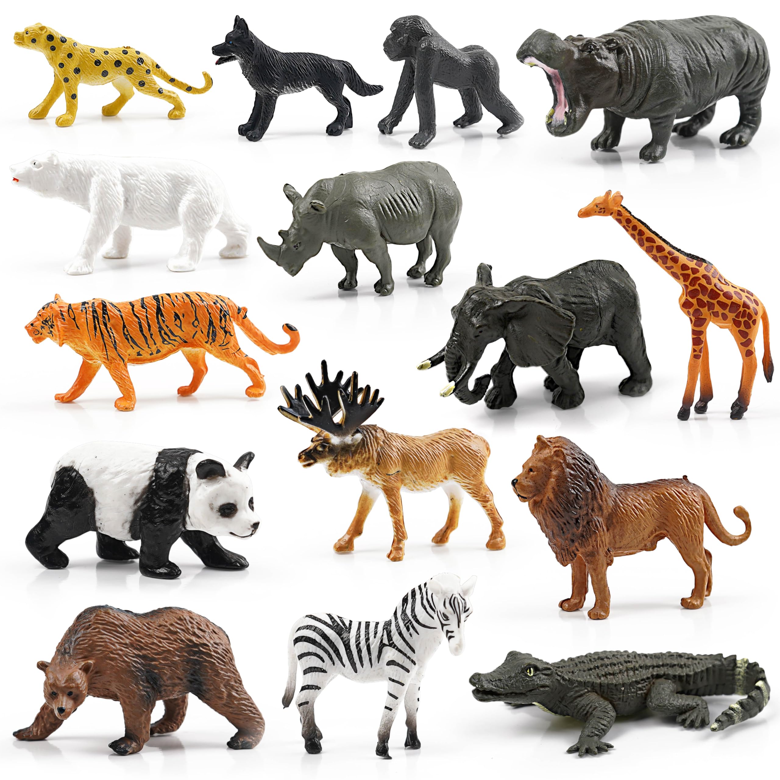 SpriteGru tiger figurine for imaginative play and animal recognition.