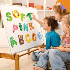 SpriteGru wooden letter set is portable for on-the-go learning