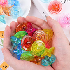 Durable SPRMUD acrylic spinning tops designed for long lasting use