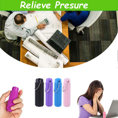 Sprsum Little Ouchies fidget pocket-use blue-pink keychain ready for study.