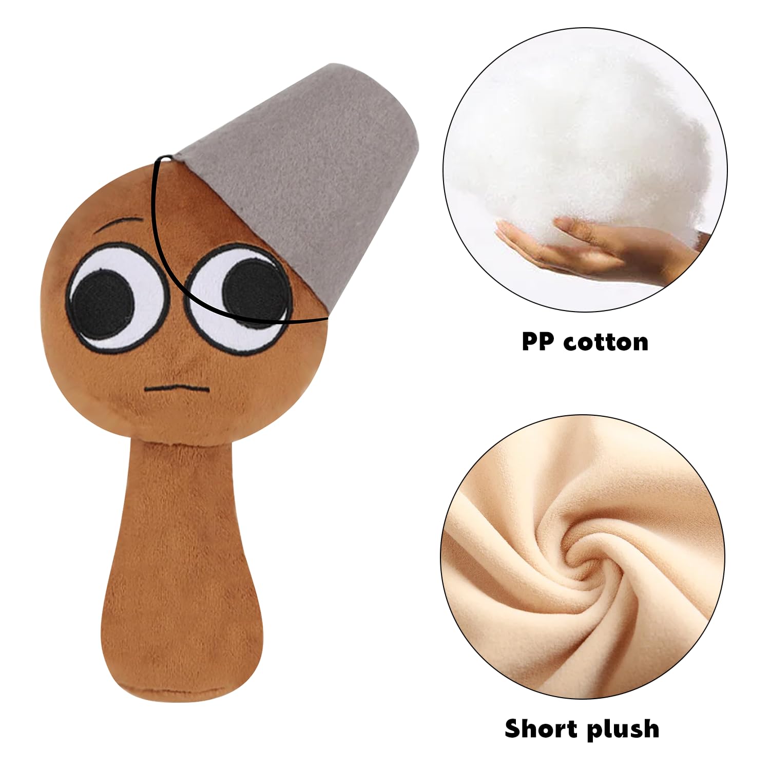 Sprunky Plushies 8-inch size fits backpacks for on-the-go use
