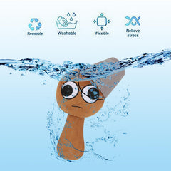 Sprunky Plushies close-up showing colorful stitching detail