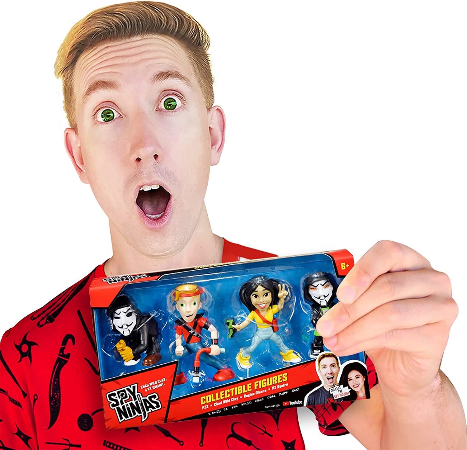 Spy Ninjas Collectible 4-pack ideal for display and storytelling.