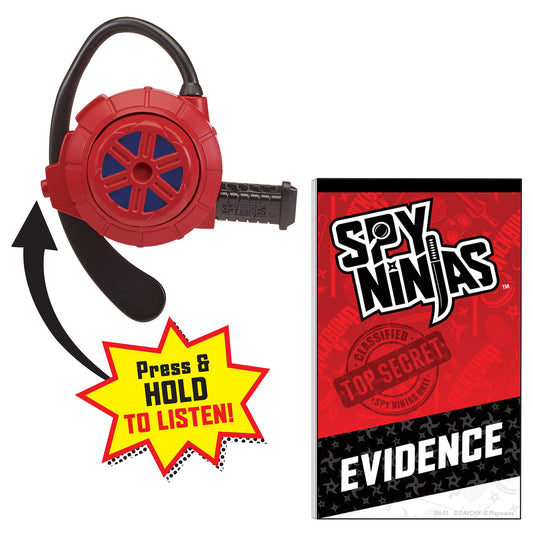 Spy Ninjas Ninja Noise Enhancer adjustable earpiece for secure, comfortable wear during play.