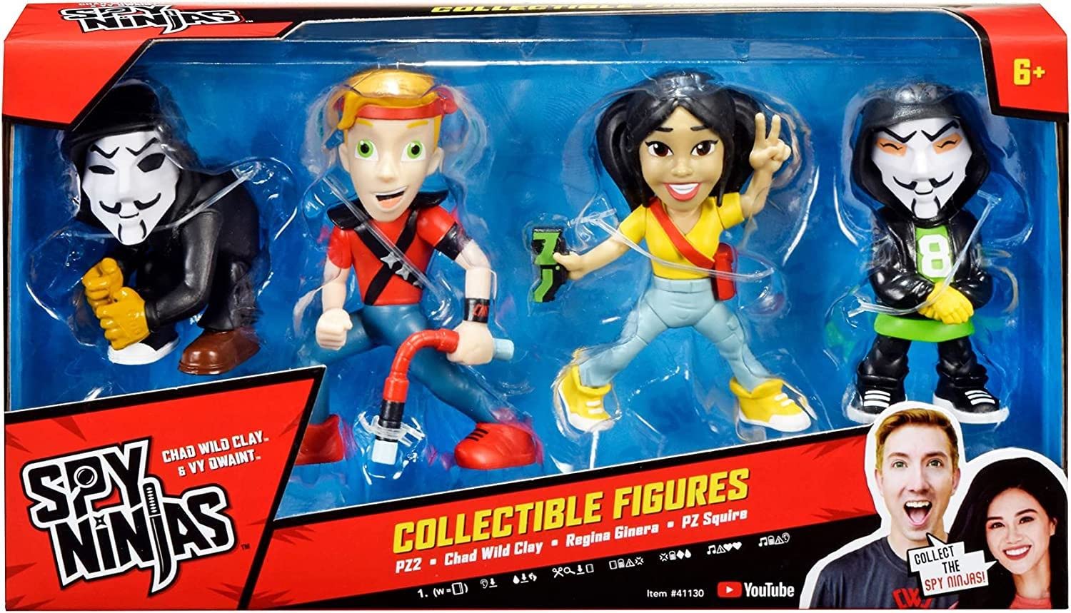 Spy Ninjas PZ Squire figure with gaming division vibe and articulation.