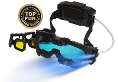SpyX hands-free design lets kids spy without holding gear.