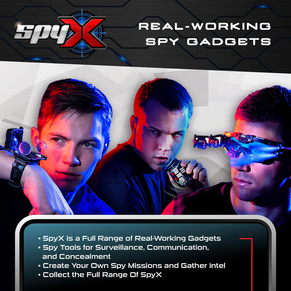 SpyX Night Ranger Set micro voice disguiser to conceal identity.