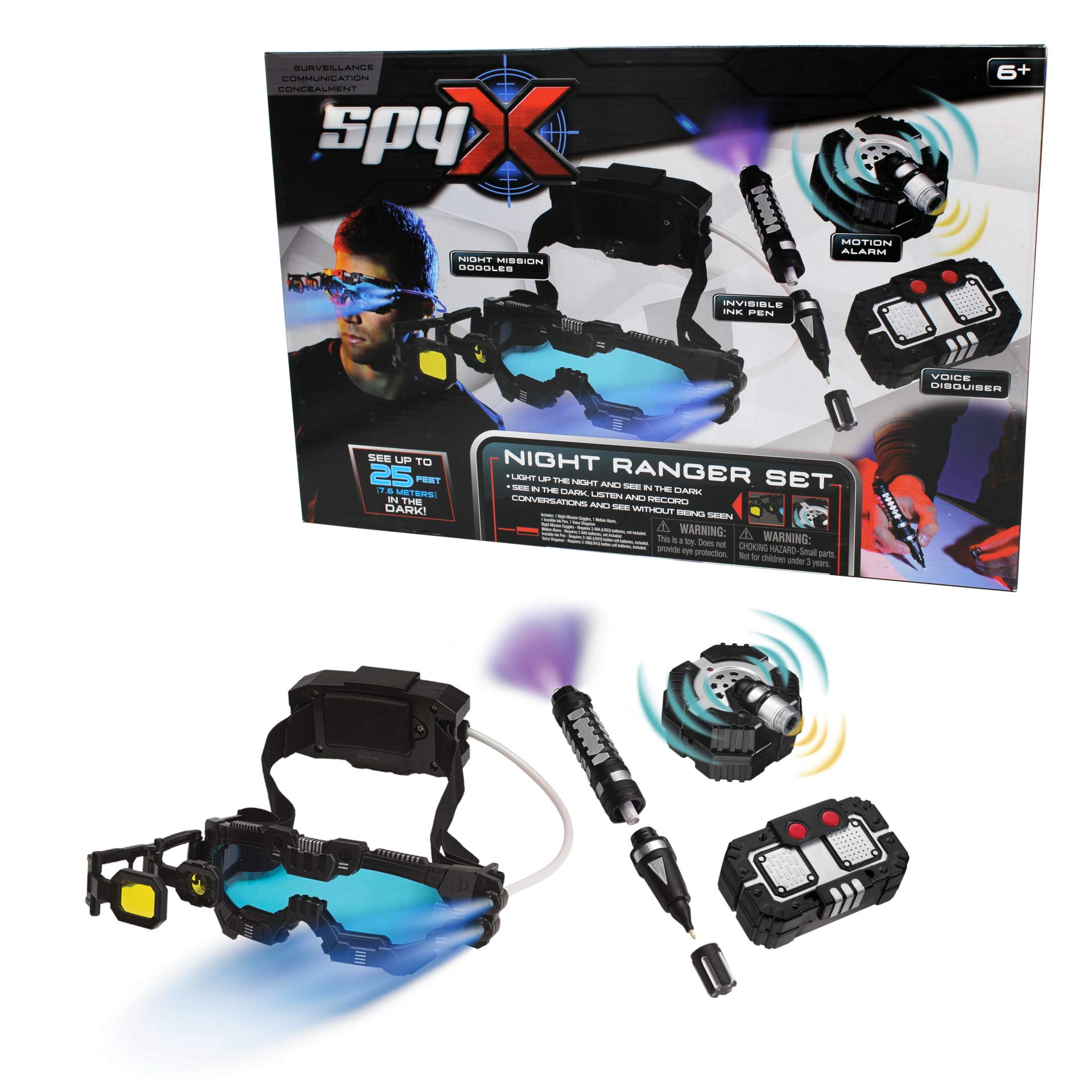 SpyX Night Ranger Set night mission goggles for covert night play.