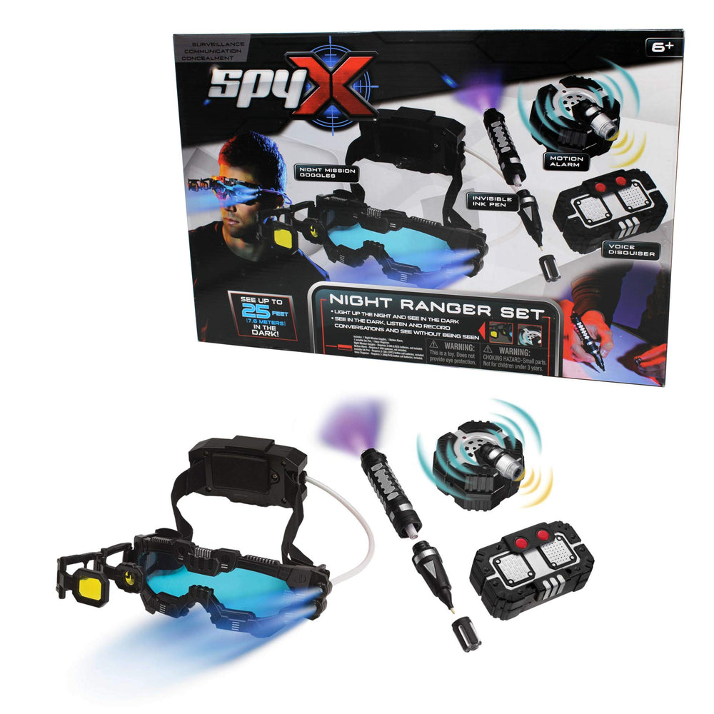 SpyX Night Ranger Set night mission goggles for covert night play.